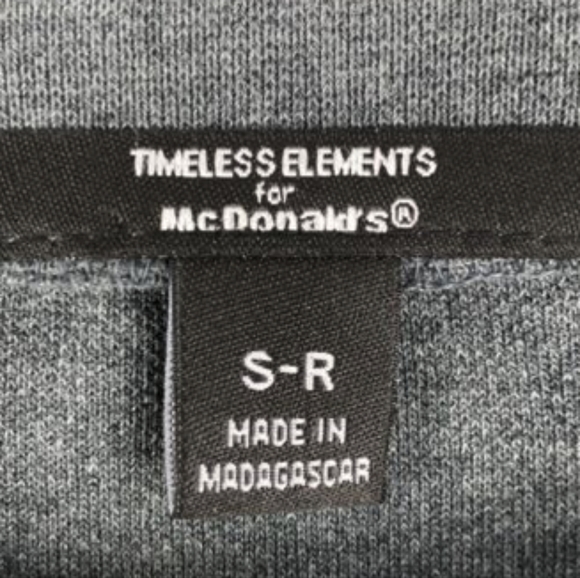 MCDONALD'S Timeless Elements T-Shirt Employee Uniform - Picture 5 of 5